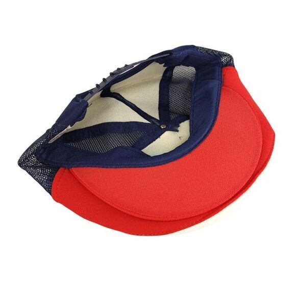 1984 Olympics Ivy Hat Flat Cap Vintage 80s Made In USA One Size Free Button NEW - Picture 5 of 8